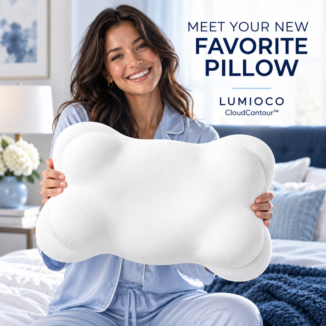 Lumioco CloudContour™ Ergonomic Cervical Pillow
